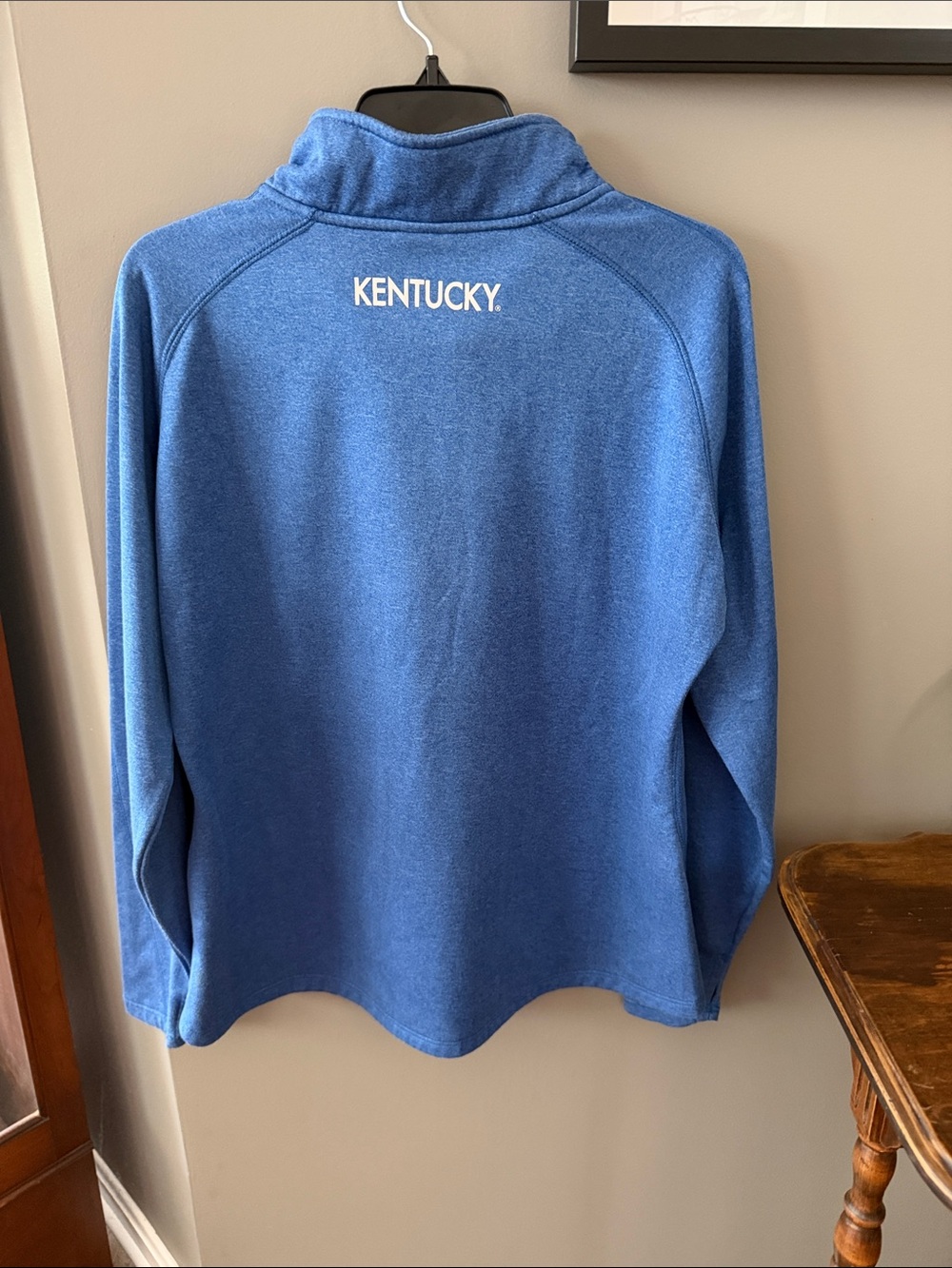 Knights Apparel Kentucky Blue Quarter-Zip Turtleneck Pullover - Picture 3 of 5